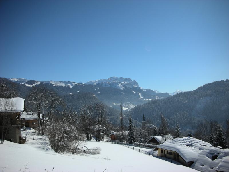 foto 2 Aluguer de frias entre particulares Les Carroz d'Araches chalet Rdano-Alpes Alta Sabia vista da varanda