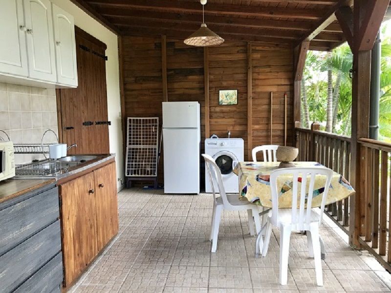 foto 2 Aluguer de férias entre particulares Vieux-habitants studio Basse Terre  Cozinha de verão