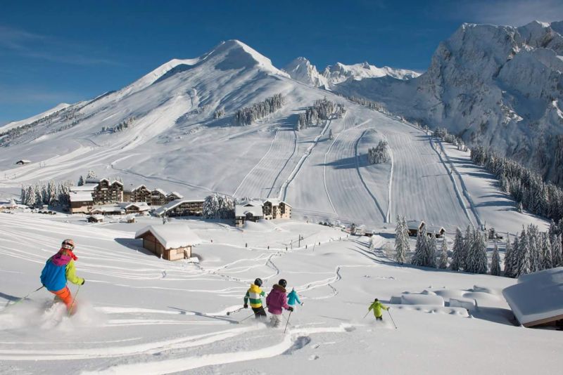 foto 3 Aluguer de férias entre particulares La Clusaz appartement Ródano-Alpes Alta Sabóia Vista dos arredores