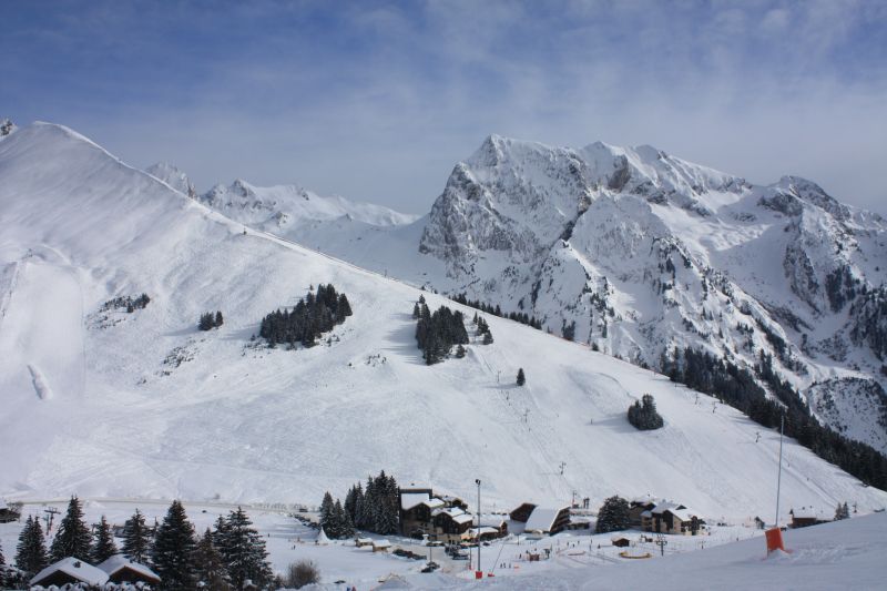 foto 11 Aluguer de férias entre particulares La Clusaz appartement Ródano-Alpes Alta Sabóia Vista desde do alojamento