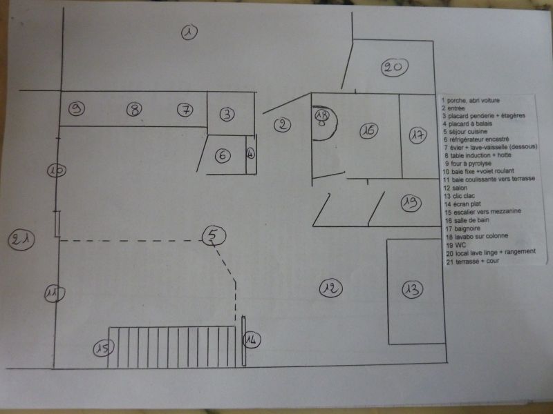 foto 17 Aluguer de frias entre particulares Vieux Boucau appartement Aquitnia Landes Planta do alojamento