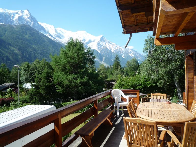 foto 7 Aluguer de férias entre particulares Chamonix Mont-Blanc chalet Ródano-Alpes Alta Sabóia Terraço