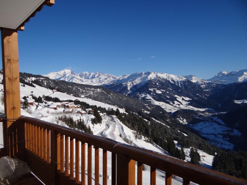 foto 1 Aluguer de férias entre particulares Les Saisies appartement Ródano-Alpes Sabóia Vista do terraço