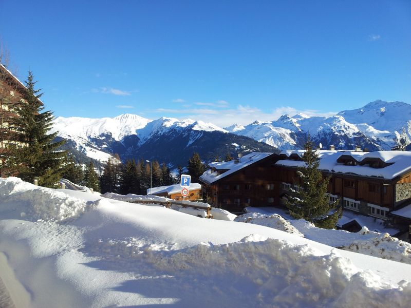 foto 5 Aluguer de férias entre particulares Courchevel studio Ródano-Alpes Sabóia Vista do terraço