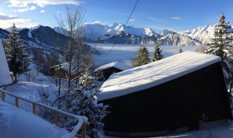 foto 1 Aluguer de frias entre particulares Alpe d'Huez chalet Rdano-Alpes Isre Vista desde do alojamento