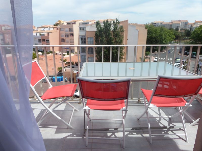 foto 12 Aluguer de frias entre particulares Cap d'Agde appartement Languedoc-Roussillon Hrault vista da varanda
