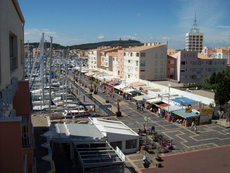 foto 13 Aluguer de frias entre particulares Cap d'Agde appartement Languedoc-Roussillon Hrault vista da varanda