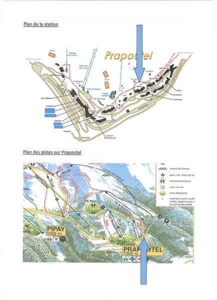 foto 15 Aluguer de frias entre particulares Les Sept Laux studio Rdano-Alpes Isre Planta do alojamento