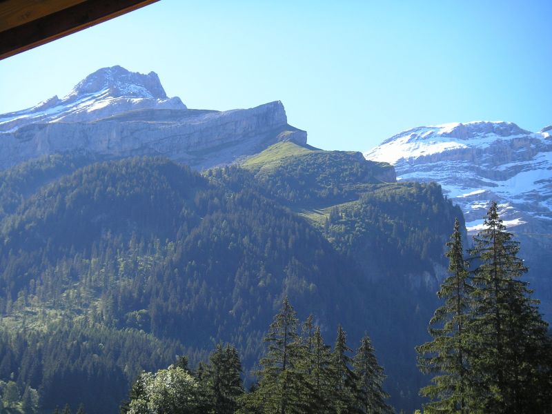 foto 6 Aluguer de férias entre particulares Les Diablerets appartement Vaud  vista da varanda