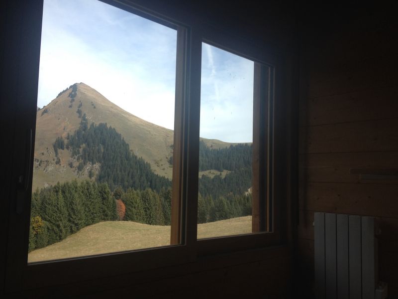 foto 9 Aluguer de férias entre particulares Praz de Lys Sommand chalet Ródano-Alpes Alta Sabóia vista da varanda