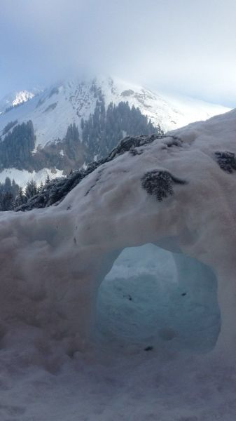 foto 26 Aluguer de férias entre particulares Praz de Lys Sommand chalet Ródano-Alpes Alta Sabóia Vista do terraço