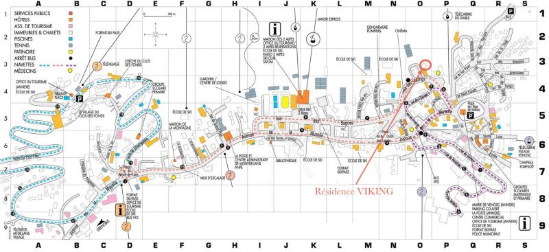 foto 14 Aluguer de frias entre particulares Les 2 Alpes appartement Rdano-Alpes  Mapa