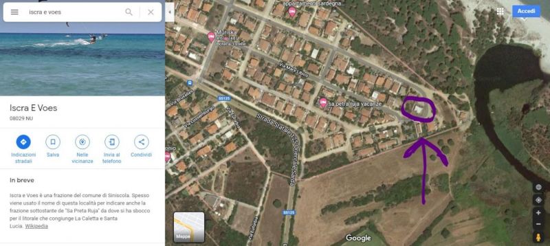 foto 14 Aluguer de frias entre particulares Sa Petra Ruja appartement Sardenha Nuoro (provncia de) Mapa