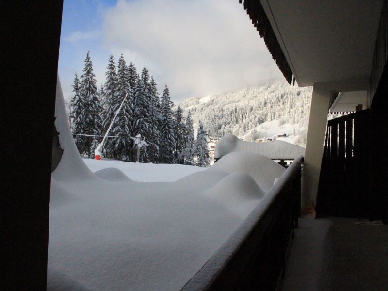 foto 16 Aluguer de frias entre particulares Les Gets appartement Rdano-Alpes Alta Sabia Vista do terrao