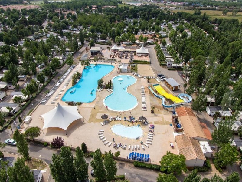 foto 11 Aluguer de férias entre particulares Vias Praia mobilhome Languedoc-Roussillon Hérault Piscina