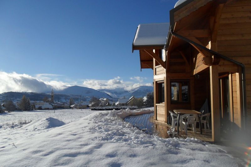 foto 5 Aluguer de frias entre particulares Ancelle chalet Provena-Alpes-Costa Azul Altos Alpes Vista do terrao