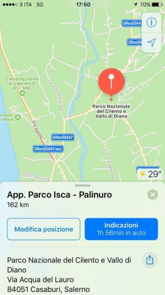 foto 9 Aluguer de férias entre particulares Palinuro appartement Campânia Salerno Mapa