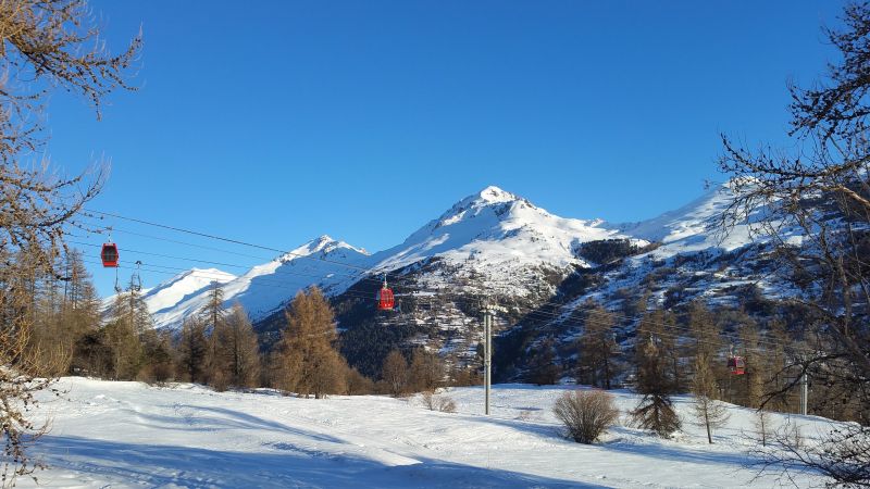 foto 13 Aluguer de frias entre particulares Serre Chevalier chalet Provena-Alpes-Costa Azul Altos Alpes Vista do terrao