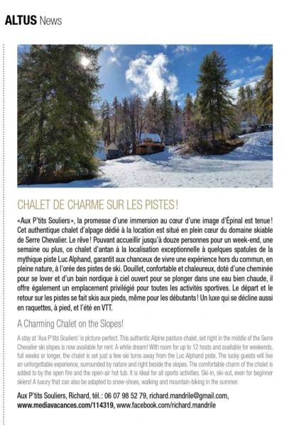 foto 2 Aluguer de frias entre particulares Serre Chevalier chalet Provena-Alpes-Costa Azul Altos Alpes