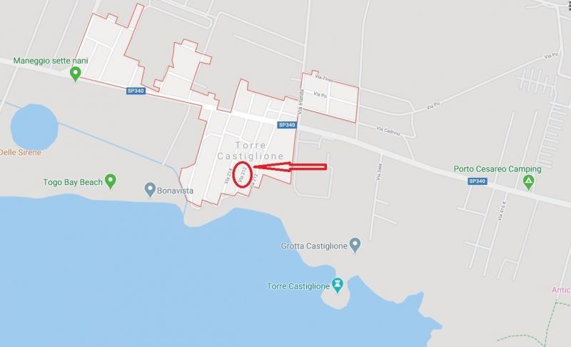 foto 18 Aluguer de frias entre particulares Porto Cesareo appartement Puglia Lecce (provncia de) Mapa