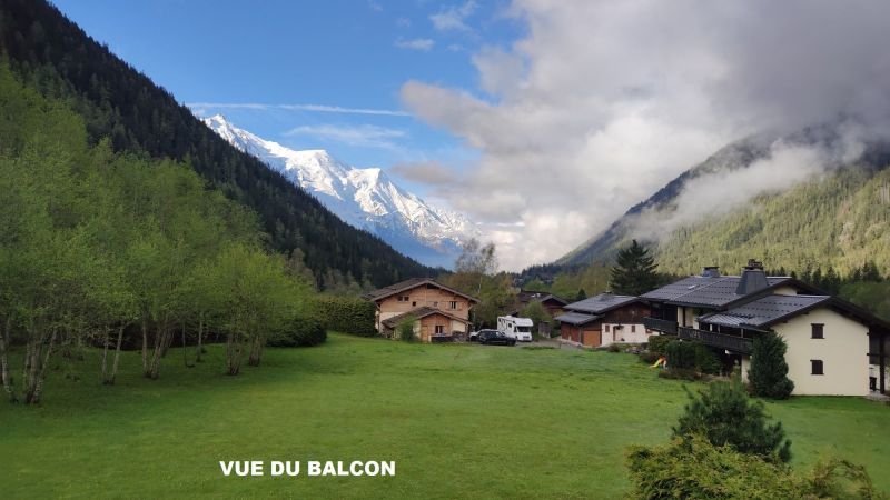 foto 9 Aluguer de férias entre particulares Chamonix Mont-Blanc appartement Ródano-Alpes Alta Sabóia vista da varanda