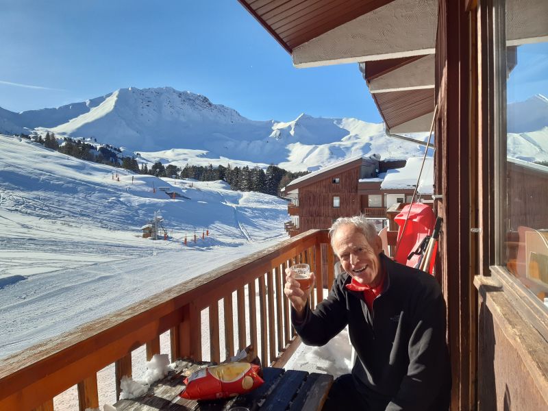 foto 9 Aluguer de férias entre particulares La Plagne appartement Ródano-Alpes Sabóia Varanda