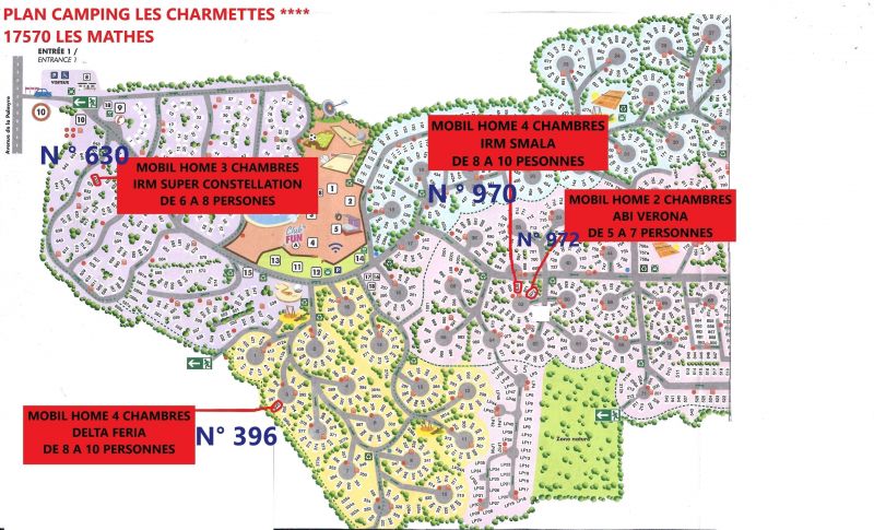 foto 3 Aluguer de frias entre particulares Les Mathes mobilhome Poitou-Charentes Charente-Maritime Mapa