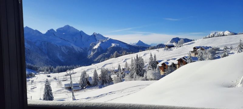 foto 10 Aluguer de férias entre particulares Manigod-Croix Fry/L'étale-Merdassier appartement Ródano-Alpes Alta Sabóia vista da varanda