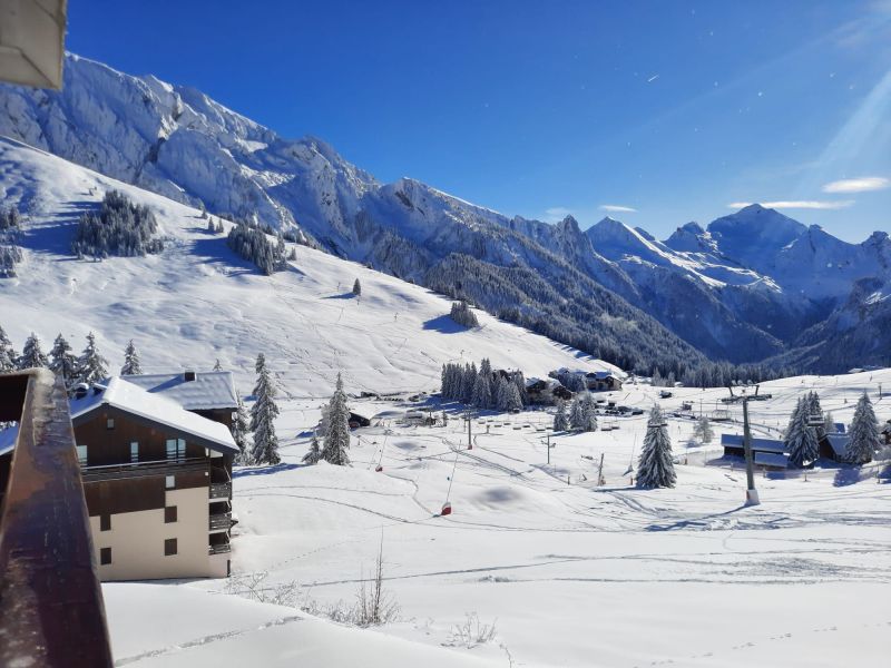 foto 12 Aluguer de férias entre particulares Manigod-Croix Fry/L'étale-Merdassier appartement Ródano-Alpes Alta Sabóia Vista desde do alojamento