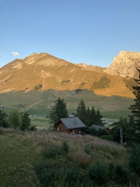 foto 21 Aluguer de frias entre particulares Manigod-Croix Fry/L'tale-Merdassier studio Rdano-Alpes Alta Sabia vista da varanda