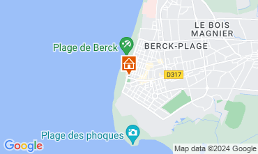 Mapa Berck-Praia Apartamentos 123711