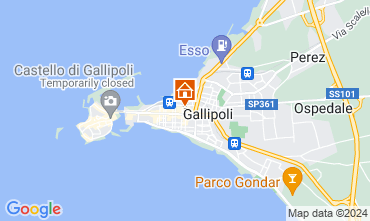 Mapa Gallipoli Apartamentos 125481