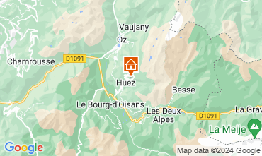 Mapa Alpe d'Huez Apartamentos 117395