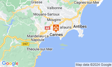 Mapa Cannes Apartamentos 128748