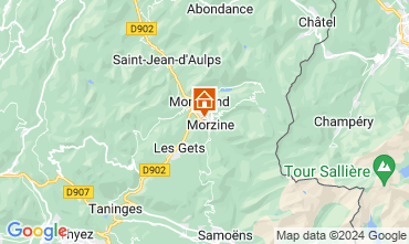 Mapa Morzine Apartamentos 123398