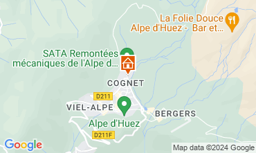 Mapa Alpe d'Huez Apartamentos 27