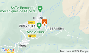 Mapa Alpe d'Huez Estúdio 49666