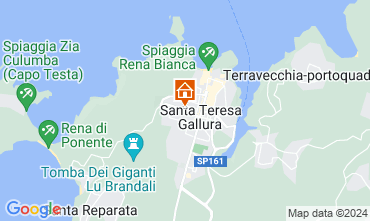 Mapa Santa Teresa di Gallura Apartamentos 20966