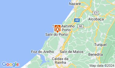 Mapa São Martinho do Porto Casa 125435