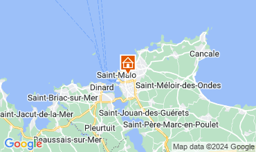 Mapa Saint Malo Apartamentos 36236