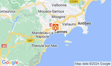 Mapa Cannes Apartamentos 62604