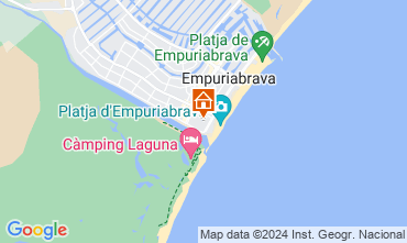 Mapa Empuriabrava Apartamentos 95619