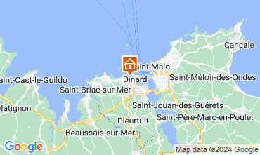 Mapa Dinard Apartamentos 20720