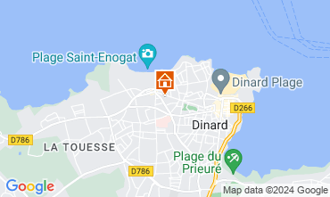 Mapa Dinard Apartamentos 20720