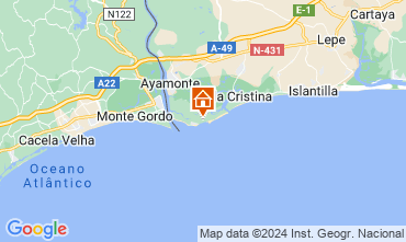 Mapa Ayamonte Apartamentos 128091