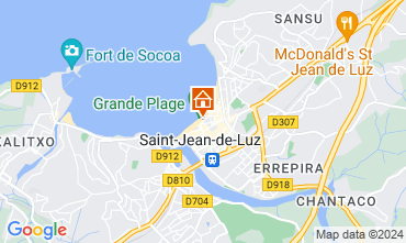 Mapa Saint Jean de Luz Estdio 9304