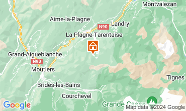 Mapa La Plagne Estdio 79768