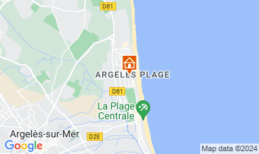 Mapa Argeles sur Mer Apartamentos 18034