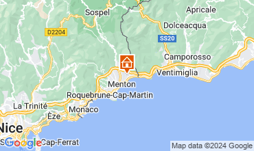 Mapa Menton Casa de turismo rural/Casa de campo 5408