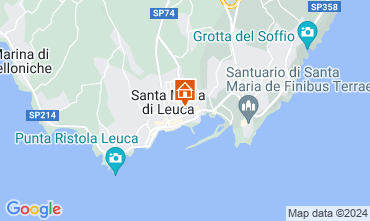 Mapa Santa Maria di Leuca Apartamentos 120965